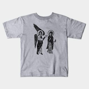 Gladzor Gabriel and Mary Annunciation Kids T-Shirt